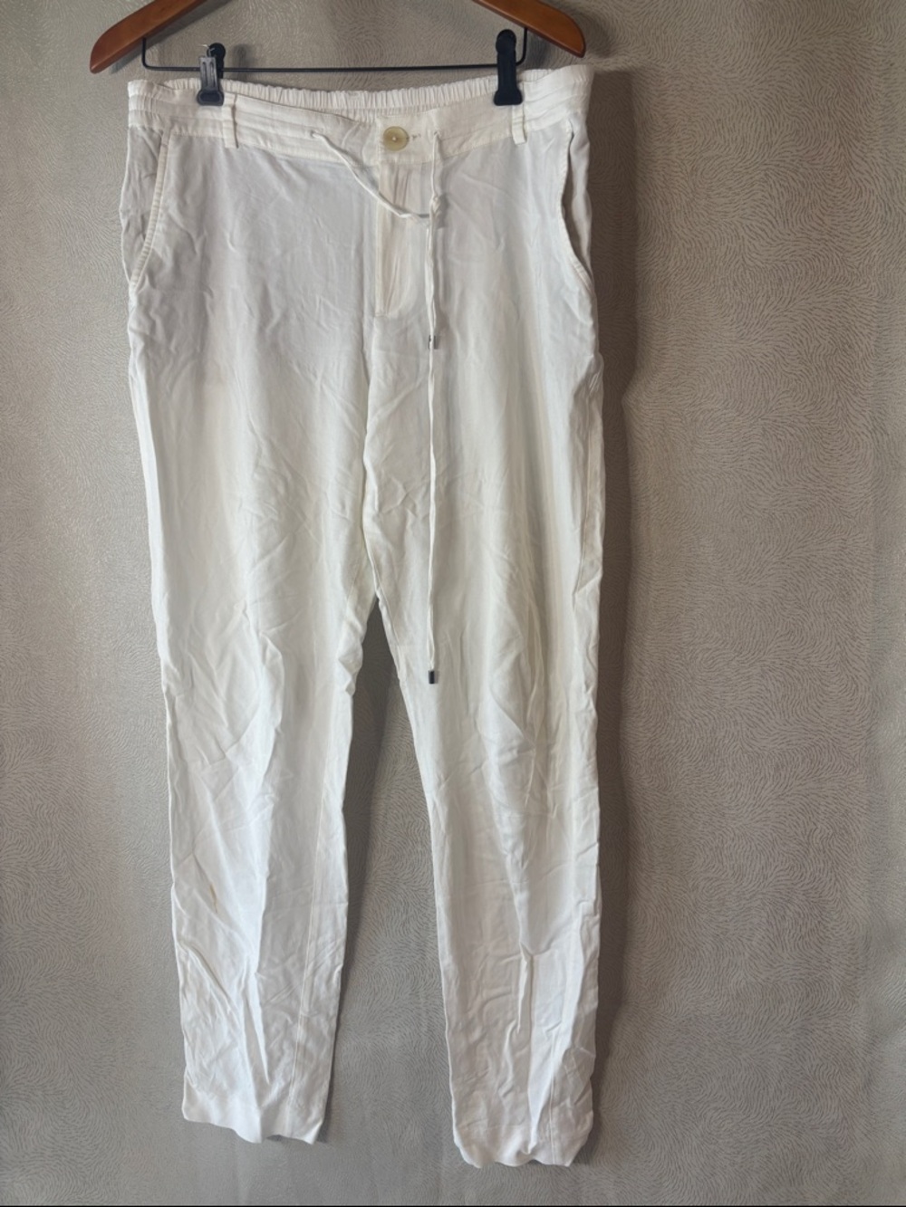 Vince Women’s White light Drawstring Pants 0197